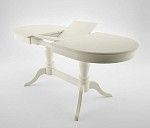 Стол Орфей-2 (Эмаль 11/Слоновая кость/шпон бук) | изображение 3