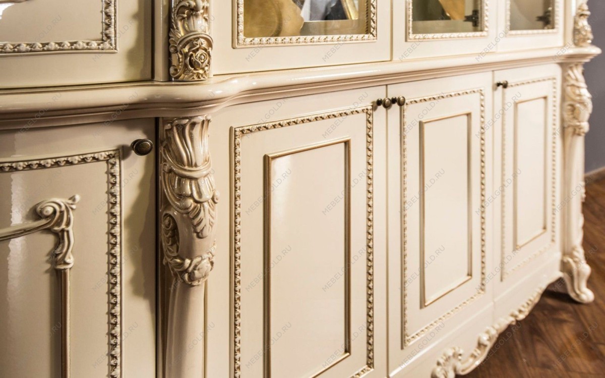 Сервант Джоконда 4-ств крем глянец | изображение 2