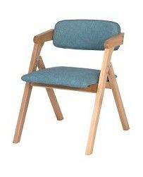 Стул складной Томас (бук/ткань Айсберг логан)