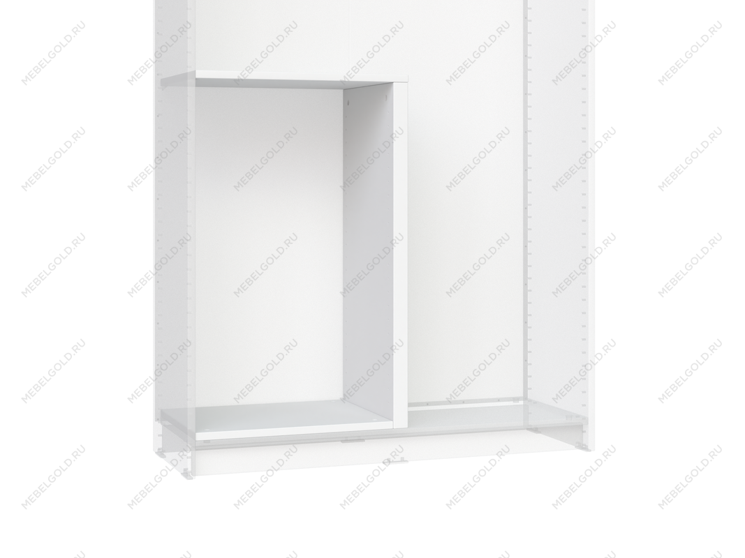 МАКС секция разделительная 75-100х36 белая | изображение 1