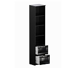 БРИМНЭС / СИРИУС Стеллаж ИКЕА / IKEA 2 ящика 39х190 Дуб Венге | изображение 2