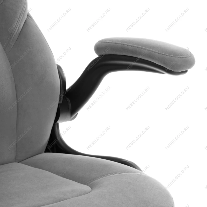 Кресло BAZUKA metalBL, велюр, серый, 29 | изображение 9