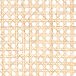 Стул MANI, дерево вяз, ротанг/ткань лен, металлический каркас, Груша (№3), 46х46х78 см | изображение 7