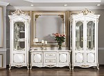Витрина Флоренция 1-ств. белый глянец | изображение 2