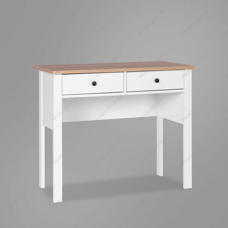 САГА стол туалетный 92х45 белый/ясень