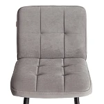 Барный стул Medeo/Медео, велюр, серый, 29, 45х56х113 см | изображение 5