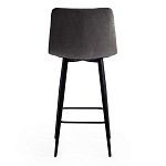 Стул полубарный CHILLY (mod. 7095пб) серый barkhat 26/черный | изображение 3