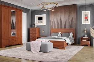Спальня Кентаки каштан