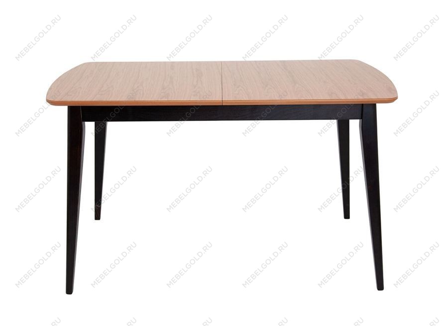 Стол Одиссей-1 (столешница Дуб натуральный/шпон дуб/подстолье и ноги Венге) | изображение 2