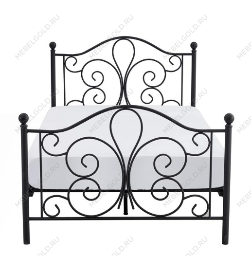 Кровать HALMAR PANAMA (черный) 120/200 | изображение 4