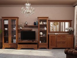 Гостиная Кентаки каштан 8