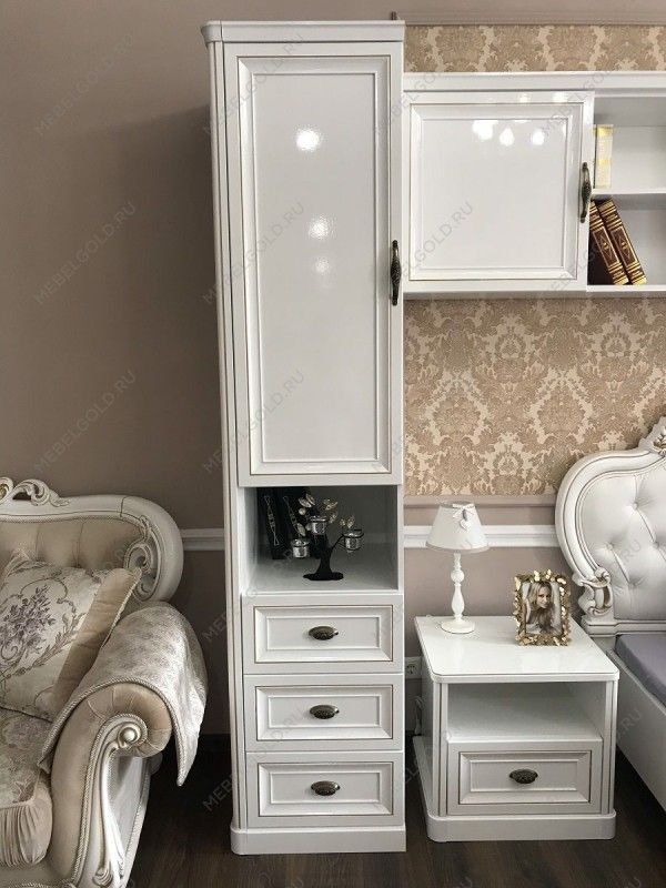 Спальня детская Натали белый глянец | изображение 17