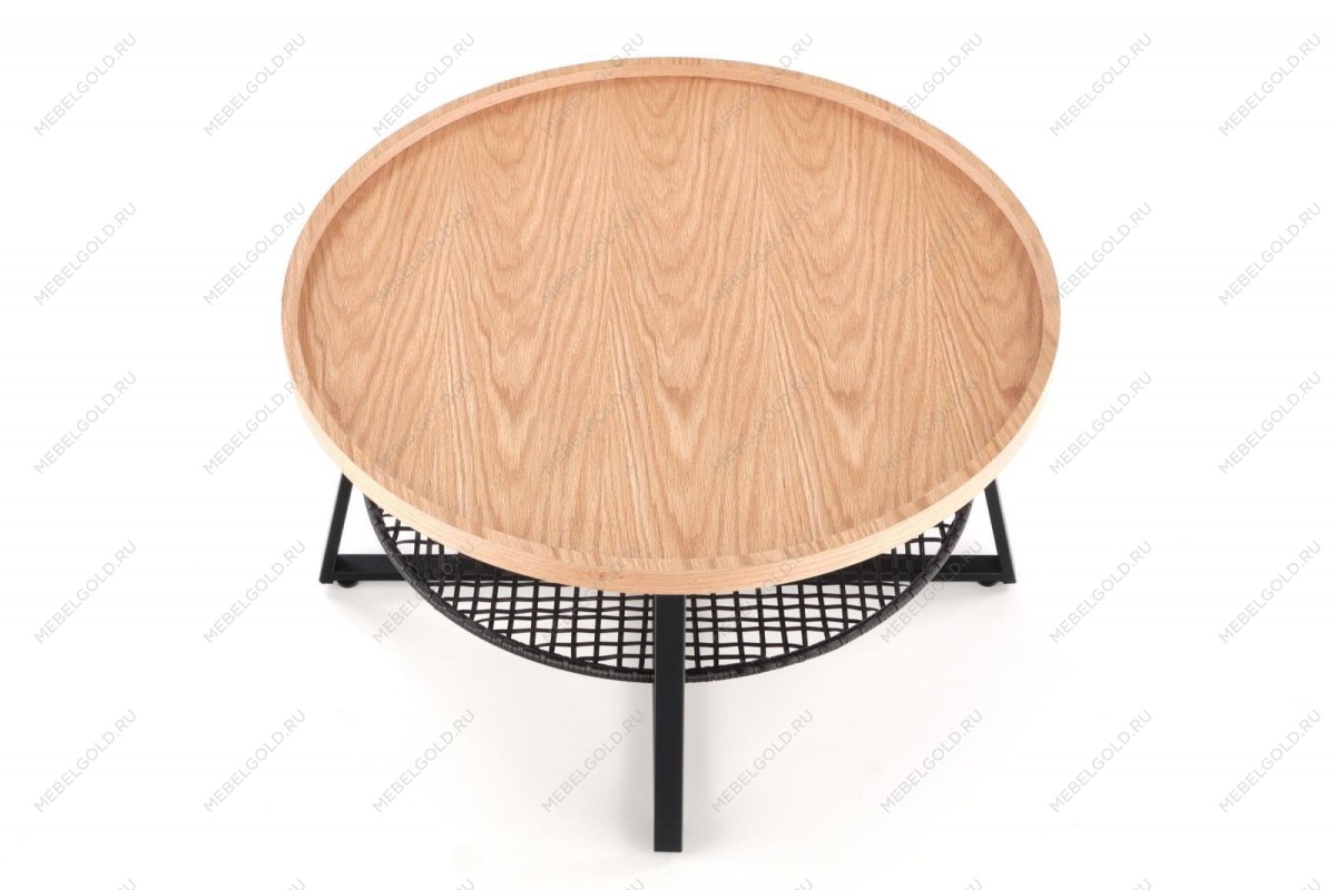 Стол журнальный Halmar FLORENCE (дуб натуральный/черный) | изображение 1