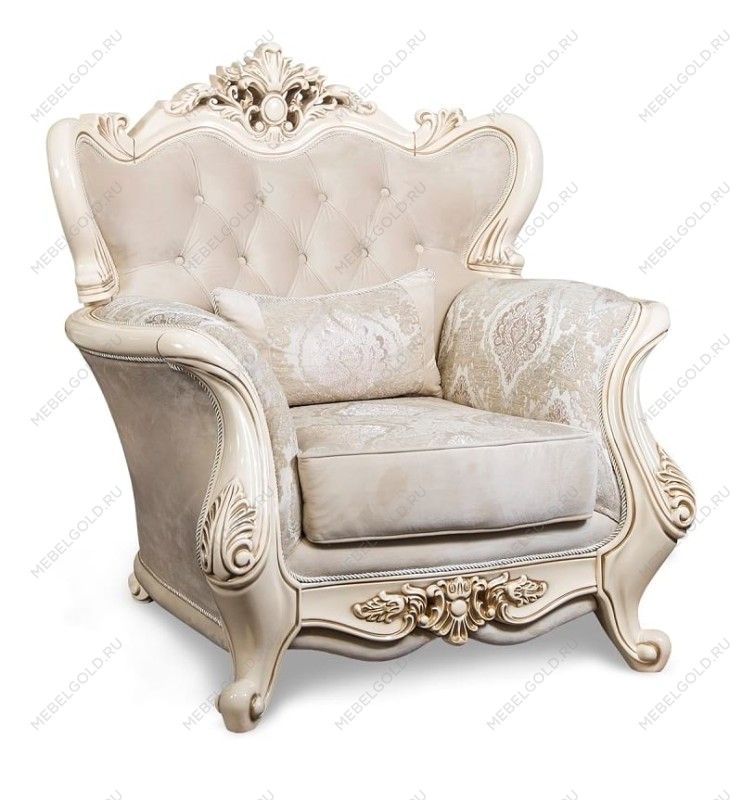 Кресло Джоконда крем глянец | изображение 1