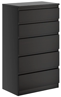 КАСТОР (KULLEN) комод ИКЕА / IKEA 5 ящиков Дуб Венге