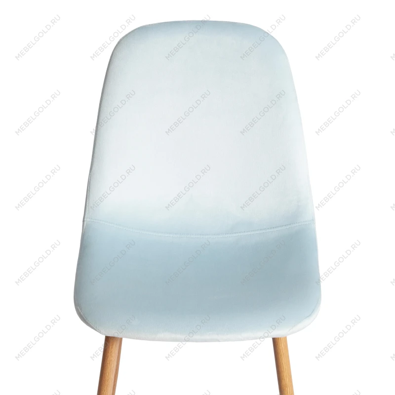 Стул BREEZE (mod. 4724), Велюр/металл, 44 х 53 х 87 см, Aquamarine (аквамарин) HLR16 / натуральный | изображение 6