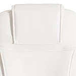 Кресло BERGAMO хром (22), кож/зам, белый, 36-01 | изображение 7