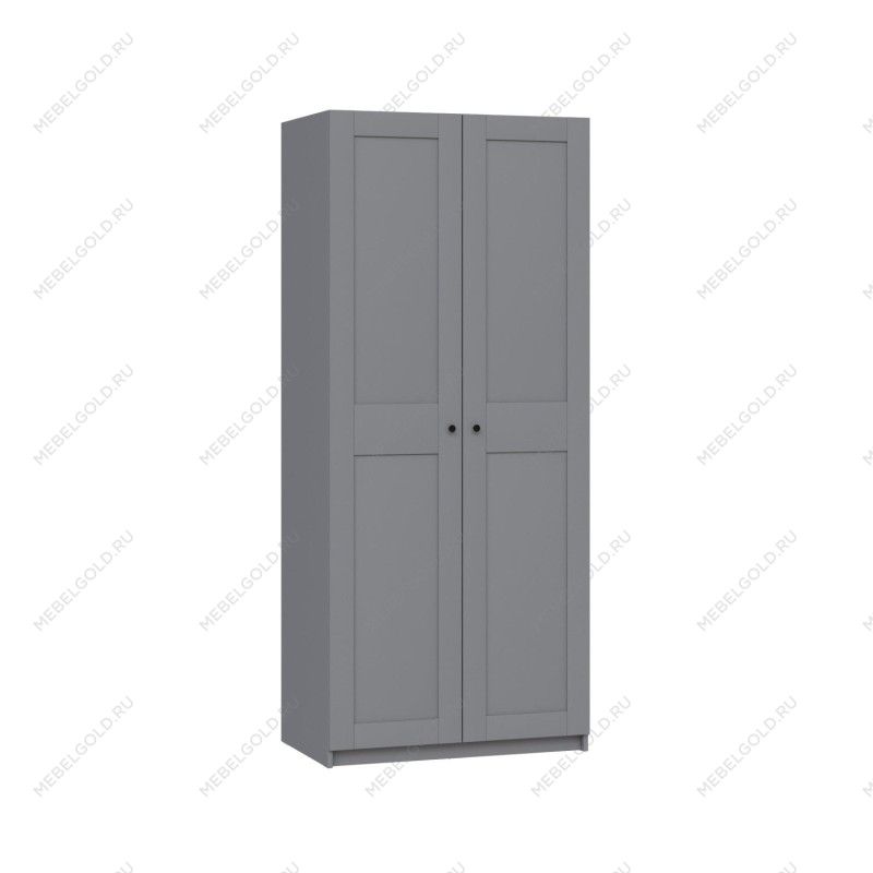 МАКС шкаф 2 двери 100х61х233 серый