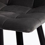 Стул полубарный CHILLY (mod. 7095пб) серый barkhat 26/черный | изображение 6