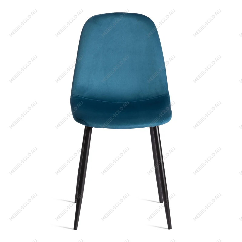 Стул BREEZE (mod. 4724), Велюр/металл, 44 х 53 х 87 см, Dark turquoise (темно-бирюзовый) HLR62 / черный | изображение 4