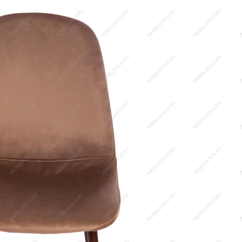Стул BREEZE (mod. 4724), Велюр/металл, 44 х 53 х 87 см, Brown (коричневый) HLR11 / орех | изображение 5