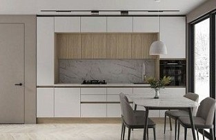 Мебель Женева (Белый матовый) для кухни