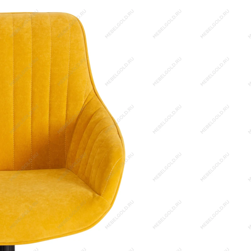 Кресло DUBLIN, велюр Clermon, горчичный, 170 | изображение 5