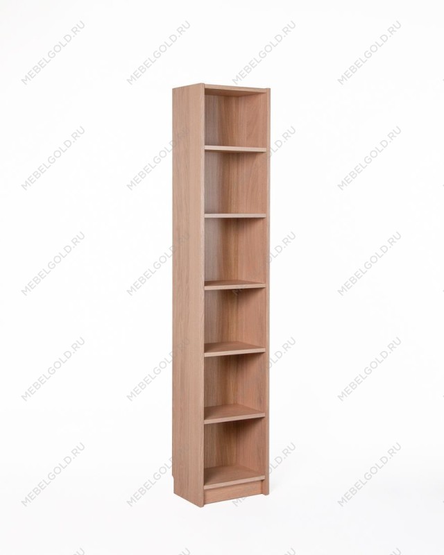 МАЛЬМ / VARMA Стеллаж ИКЕА / IKEA 40, 40x200x28, шпон, беленый дуб | изображение 1