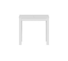 ВАРДИГ стол обеденный раскладной ИКЕА / IKEA С 80(120)x70 шпон, ясень белый