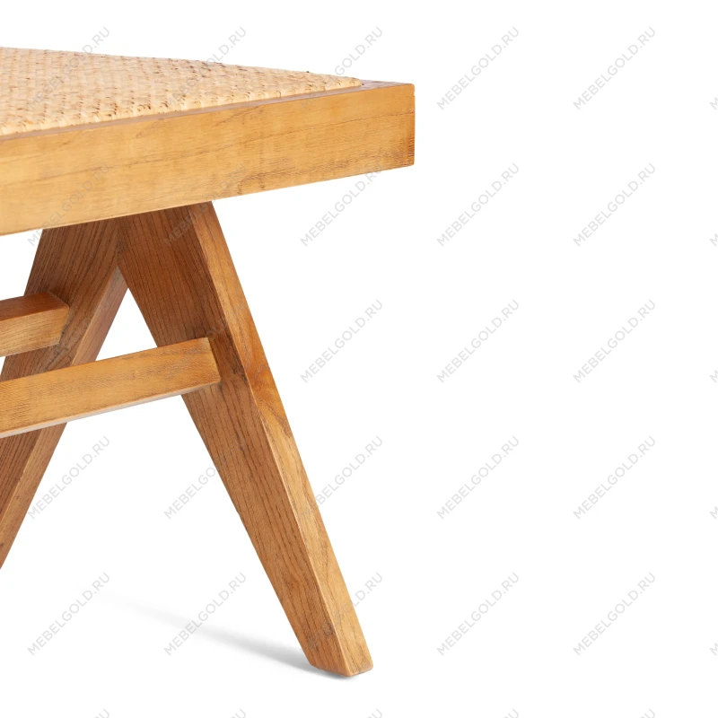 Стул LOKI, дерево вяз/ротанг, 51х44х86 см, Груша (№3) | изображение 9