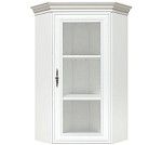 Шкаф верхний с витриной Кентаки NADN1W белый | изображение 1