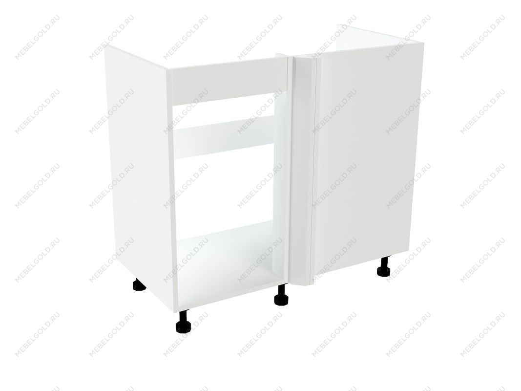 Стол под мойку угловой СМУ-100 л, Бьянка (900*470*820) Белый, 21112 | изображение 1