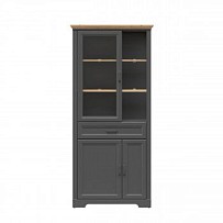 Шкаф с витриной Жасмин REG1W2D1S