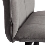 Барный стул Bari/Бари, велюр, серый, 29, 45х56х110 см | изображение 7