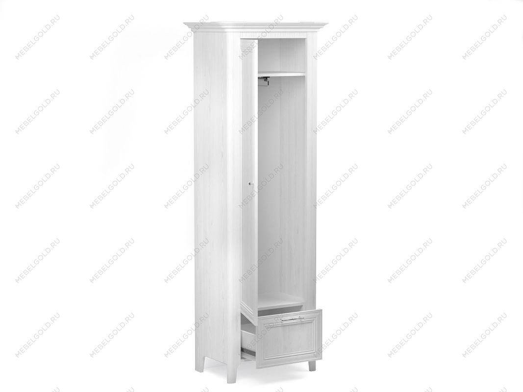 Шкаф для одежды 1-но дверный, Клер (746*458*2054) Сосна Андерсен, 31503 | изображение 2