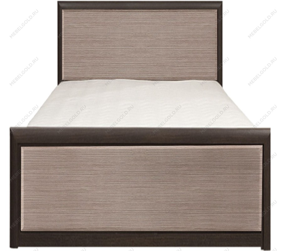 Кровать Коен LOZ90x200 Венге/Штрокс (NEW)