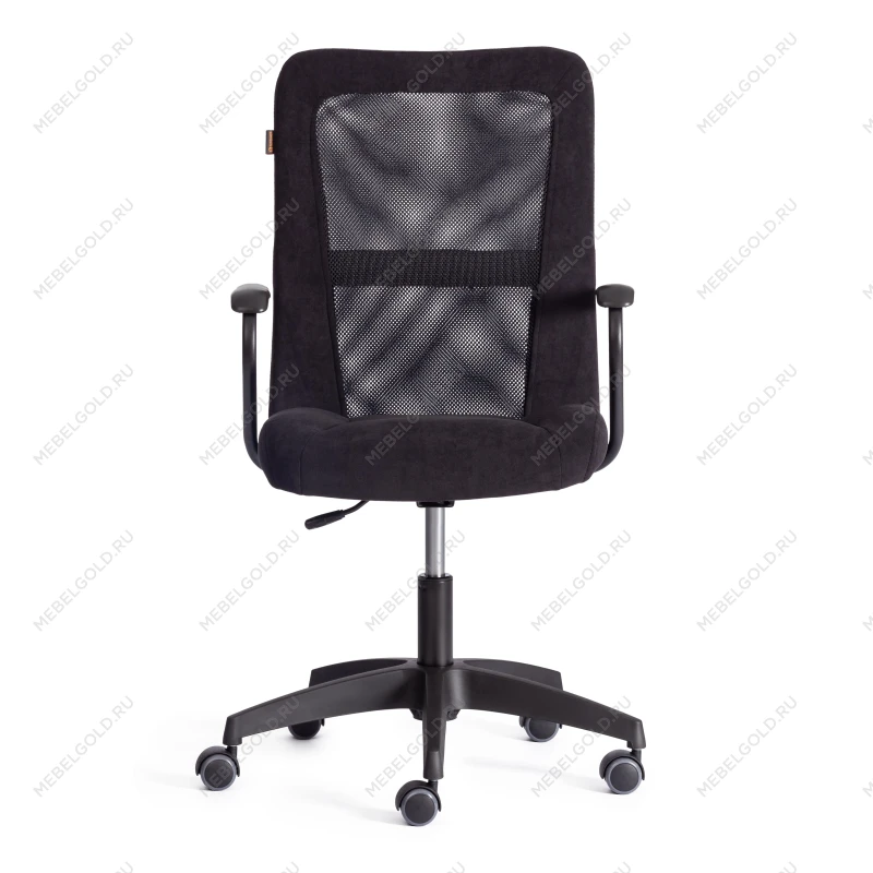 Кресло STAFF, флок/ткань, черный, 35/W-11 | изображение 4