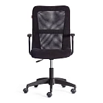 Кресло STAFF, флок/ткань, черный, 35/W-11 | изображение 4