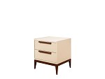 Тумба прикроватная MARANTA с 2 ящиками (Кремовый) | изображение 1