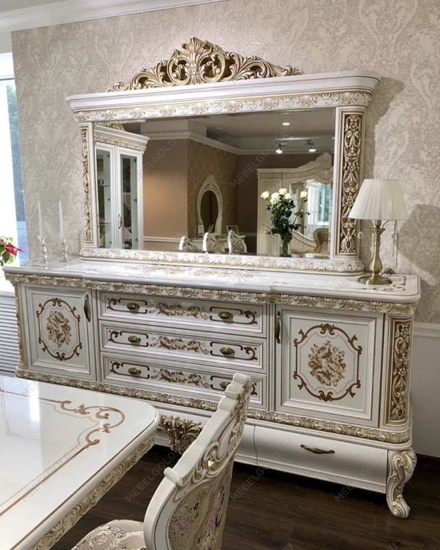 Зеркало Алсу белый глянец | изображение 2