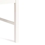 Обеденный комплект Хадсон (стол + 4 стула)/Hudson Dining Set, дерево гевея/мдф, стол: 110х70х75см / стул: 44х42х89см, ivory white (слоновая кость), ткань кор.-зол | изображение 7