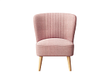 Кресло Унельма светло-розовый, рогожка | изображение 1