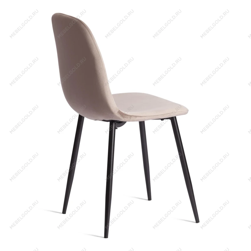 Стул BREEZE (mod. 4724), Велюр/металл, 44 х 53 х 87 см, Coffee (кофейный) HLR9 / черный | изображение 2