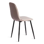 Стул BREEZE (mod. 4724), Велюр/металл, 44 х 53 х 87 см, Coffee (кофейный) HLR9 / черный | изображение 2