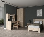 Кровать (каркас) 900, Юта (1122*2130*1004) Дуб Мария, 12205 | изображение 2