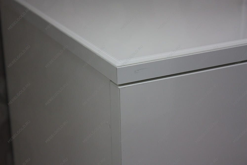 Лобня - Комод узкий c планкой Римини СОЛО (беж золото) РМКМ-2 (s) | изображение 2