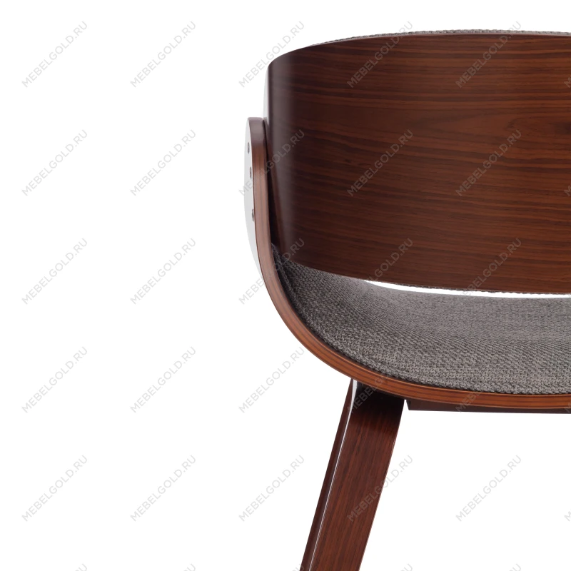 Стул LANDO (mod.8036), дерево / ткань, 59х53х75 см, орех/серый, Aimcasa 28 | изображение 9