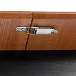 Стол Соната Люкс раздвижной/Sonata Lux extension table, массив сосны, антик/чёрный, 120-(150)х75х75 см | изображение 10