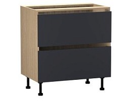 Дуб Палермо/Синий матовый