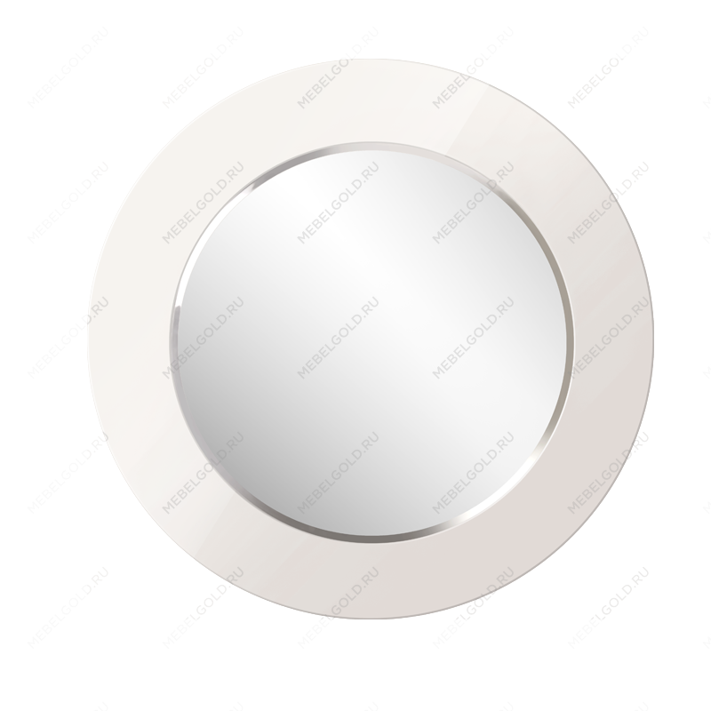 Лобня - Зеркало круглое РМ/02 белый